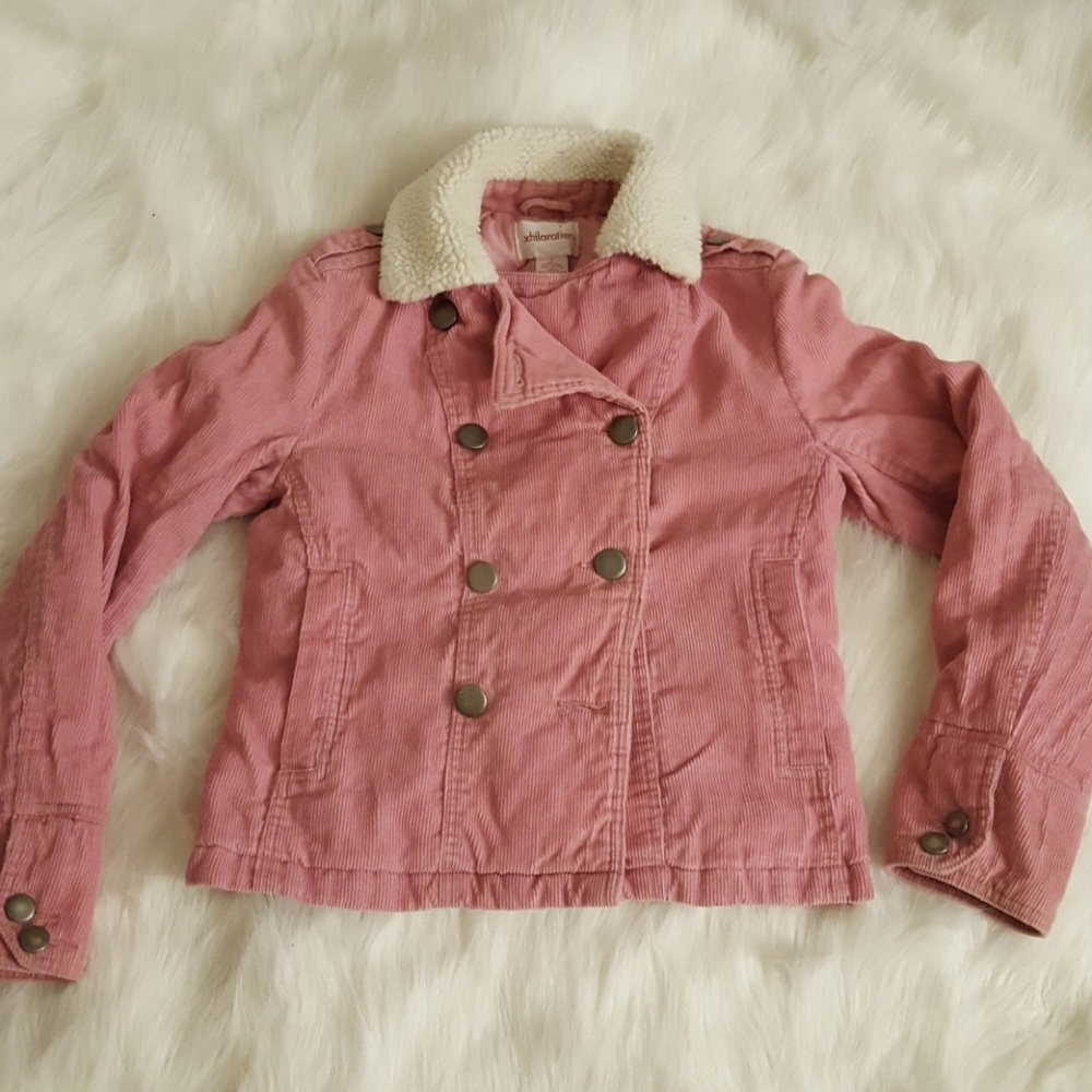 Vintage Xhilaration corduroy sherpa jacket